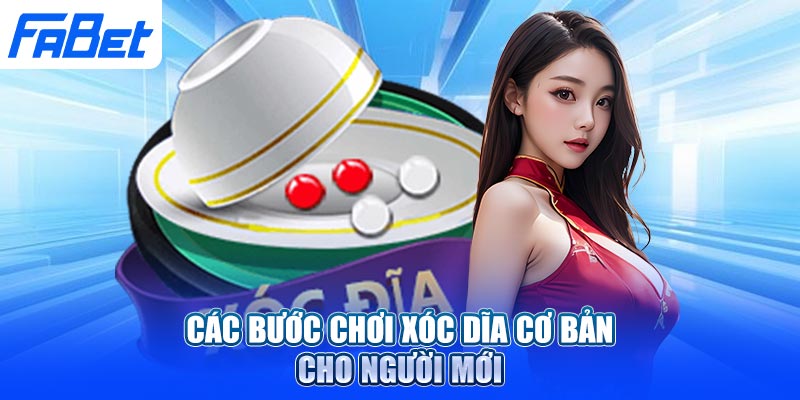 Các bước chơi xóc đĩa cơ bản cho người mới