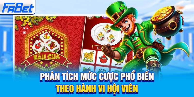 Phân tích mức cược phổ biến theo hành vi hội viên