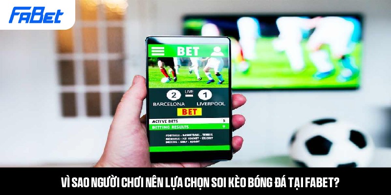 Lý do Fabet là điểm đến cho người soi kèo bóng đá